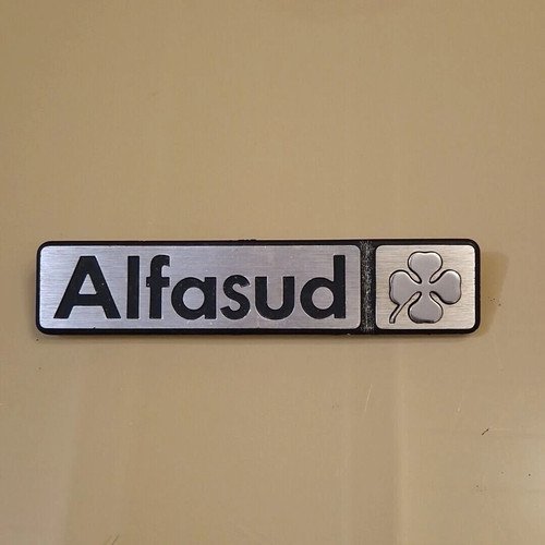 Scritta logo posteriore alfa - logo,
