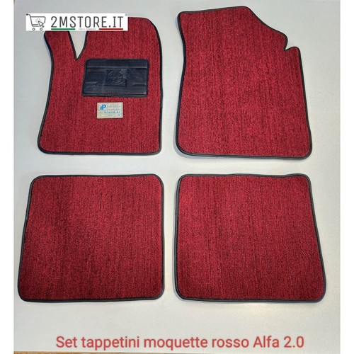 Set tappettini velluto rosso - tappettini,