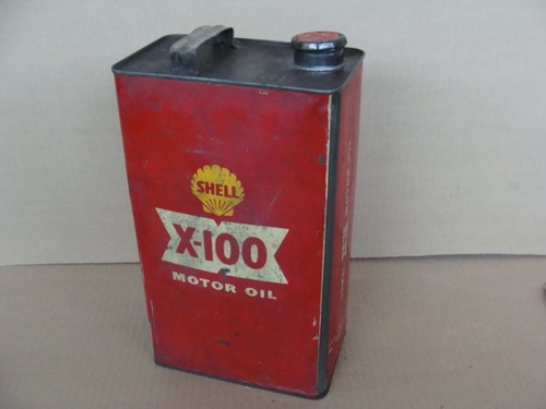 Oil can shell - shell, old