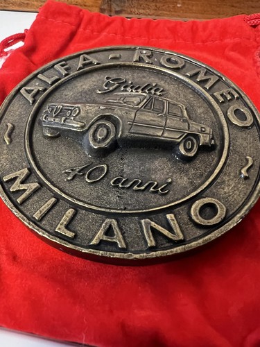 Alfa romeo giulia memorabilia - alfa,
