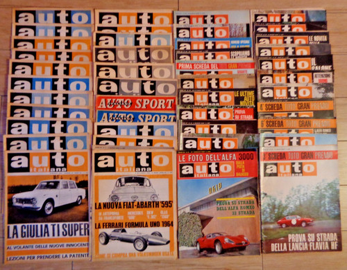 Auto italiana lotto riviste - auto,