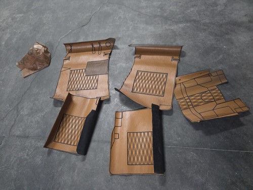 Rubber mats set - rubber,