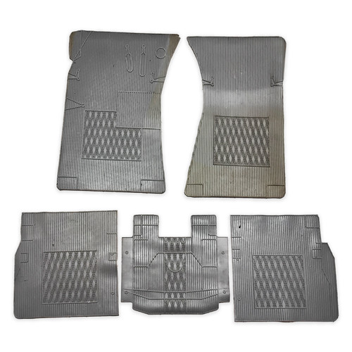 Set tappeti gomma per alfa - set,