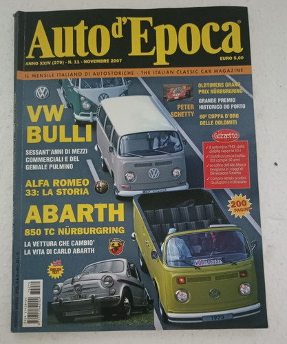 Auto epoca 2007 - -, alfa