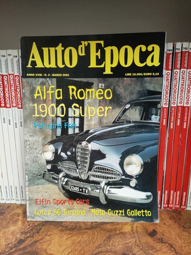 Rivista auto epoca marzo 3 - d'epoca,
